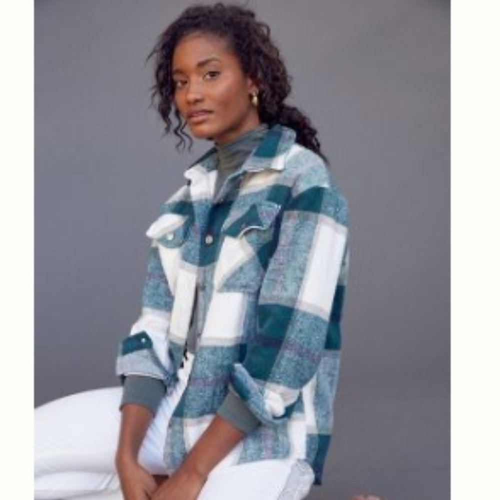 BB Dakota Plaid Shacket